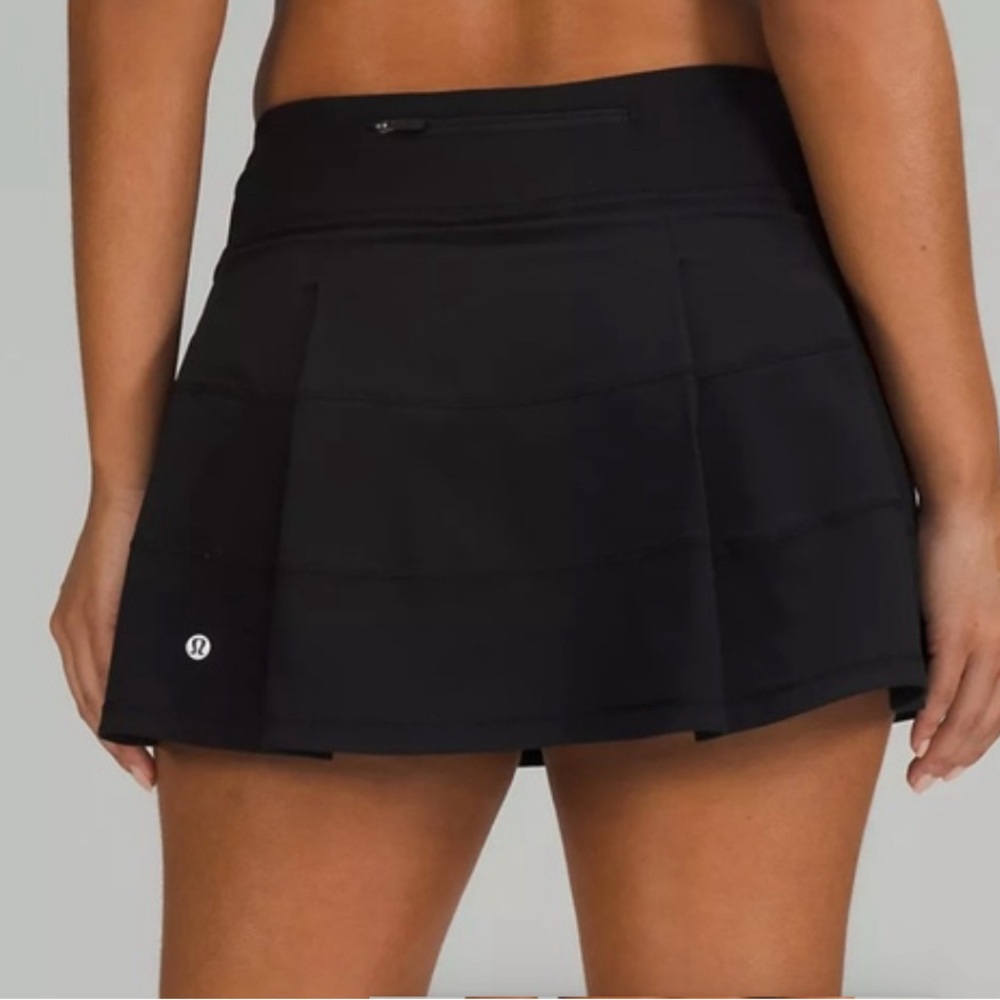 NWT BLACK LULULEMON PACE RIVAL SKIRT